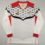2016-2017 Palestina FC White Long Sleeve Retro Soccer Jersey (长袖)