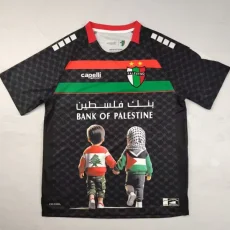 25-26 Deportivo Palestino Black Special Edition Fans Soccer Jersey