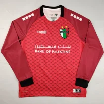 25-26 Deportivo Palestino Red Long Sleeve Soccer Jersey (长袖)