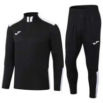 2025 J0M Black Half Pull Tracksuit (半拉链)