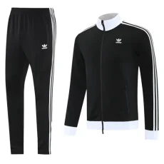 2025 AD Black Jacket Tracksuit #AJ21