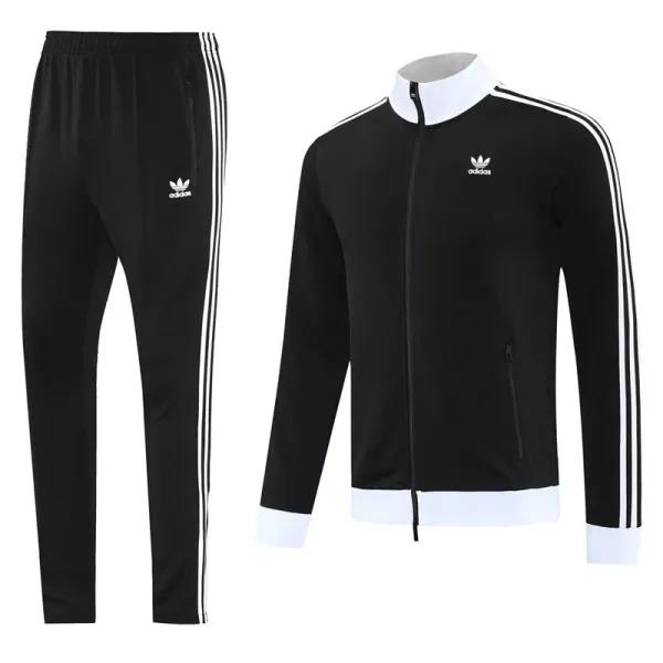 2025 AD Black Jacket Tracksuit #AJ21