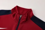 2025 NK NJ15 Jujube red jacket Tracksuit