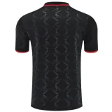 25-26 Man Utd Black Polo Short sleeve
