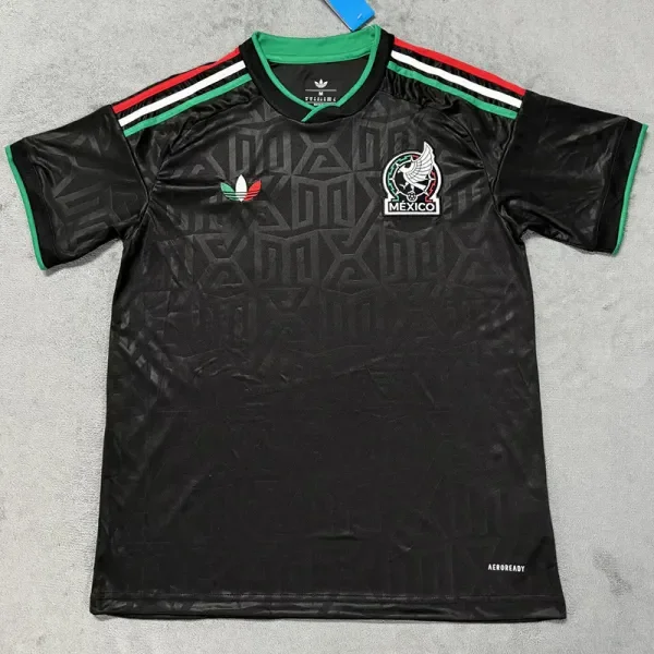 25-26 Mexico Black Training shirts *三色叶