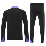 25-26 BAR Black Half Pull Tracksuit (半拉链)