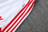 25-26 Bayern White Training Short Suit