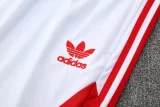 25-26 Bayern White Training Short Suit