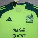 25-26 Mexico Fluorescent Green Training Shirts