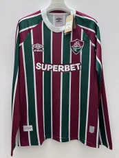 2025-26 Fluminense Home Long Sleeve Soccer Jersey(长袖)