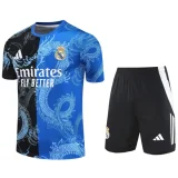 2025-26 RMA Black blue Training Short Suit