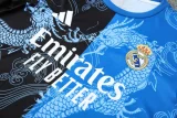 2025-26 RMA Black blue Training Short Suit