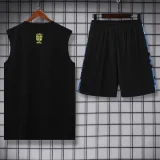 2025-26 Brazil Blue Tank top and Shorts suit