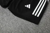 2025-26 RMA Black pink Tank top and shorts suit