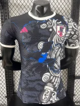 2025-26 Japan Black Special Edition Player Version Soccer Jersey (粉红标)