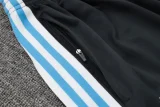 2025-26 Argentina Dark gray Half Pull Tracksuit #B2529(半拉链)