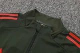 2025-26 Bayern Dark green Jacket Tracksuit #A2521