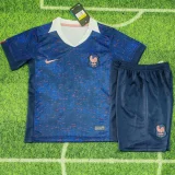 2025-26 France W Home Kids Soccer Jersey