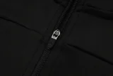 2025 AD Black Half Pull Tracksuit #07(半拉链)