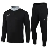 2025 NK Black Half Pull Tracksuit #08 (半拉链)