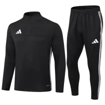 2025 AD Black Half Pull Tracksuit #07(半拉链)