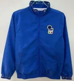 2025-26 Italy Blue & White Double Sided Windbreaker (双面风衣)