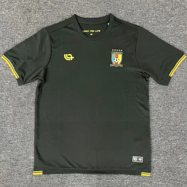 2025-26 Cameroon Black Training Shirts