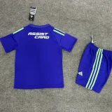 2025-26 Colo-Colo Purple Goalkeeper Kids Soccer Jersey