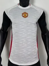 2025-26 Man Utd White Player Version Training Shirts