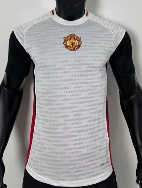 2025-26 Man Utd White Player Version Training Shirts