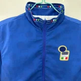 2025-26 Italy Blue & White Double Sided Windbreaker (双面风衣)