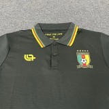 2025-26 Cameroon Black Polo Short Sleeve (有领)