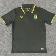 2025-26 Cameroon Black Polo Short Sleeve (有领)