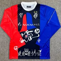 25-26 BAR Blue Red Special Edition Long Sleeve Soccer Jersey (长袖)