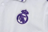 2025-26 RMA White Polo Tracksuit #C2508