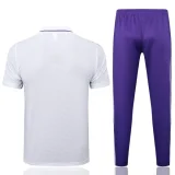 2025-26 RMA White Polo Tracksuit #C2508