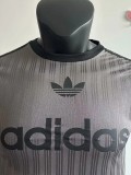 2025 AD Casual Grey Player Version Training shirts *三叶草