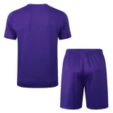 2025-26 RMA Purple Training short Suit #D2524
