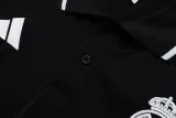 2025-26 RMA Black Polo Tracksuit #C2504