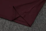2025-26 Bayern Jujube red Tank top and shorts suit #D2526