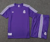 2025-26 RMA Purple Training short Suit #D2524