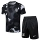 2025-26 Corinthians Black Training Short Suit #D2534