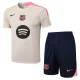 2025-26 BAR Beige Training short Suit #D2521