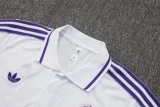 2025-26 RMA White Polo Tracksuit #C2508