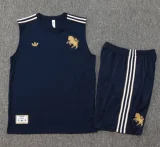 2025-26 JJUV Royal blue Tank top and shorts suit #D2518