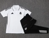 2025-26 RMA White Polo Tracksuit #C2501