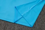 2025-26 RMA Light blue Tank top and shorts suit #D2522