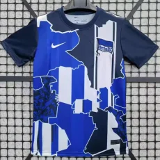 2025-26 Hertha Bsc Blue Special Edition Fans Soccer Jersey