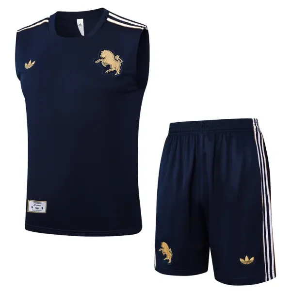2025-26 JJUV Royal blue Tank top and shorts suit #D2518
