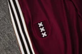 2025-26 Ajax Jujube red Polo Tracksuit #C2509